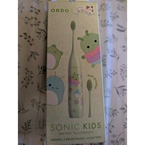 ORDO Sonic Kids Battery Green Toothbrush Original Squishmallows Jazwares NEW
